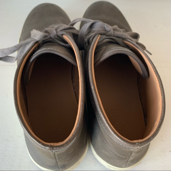 Vince Perforated Sport Suede Sneaker Boot Size 10 - Picture 7 of 13